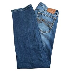 Wrangler 20X Mens 33X30 Straight Leg Dark Wash Jeans See Measurements